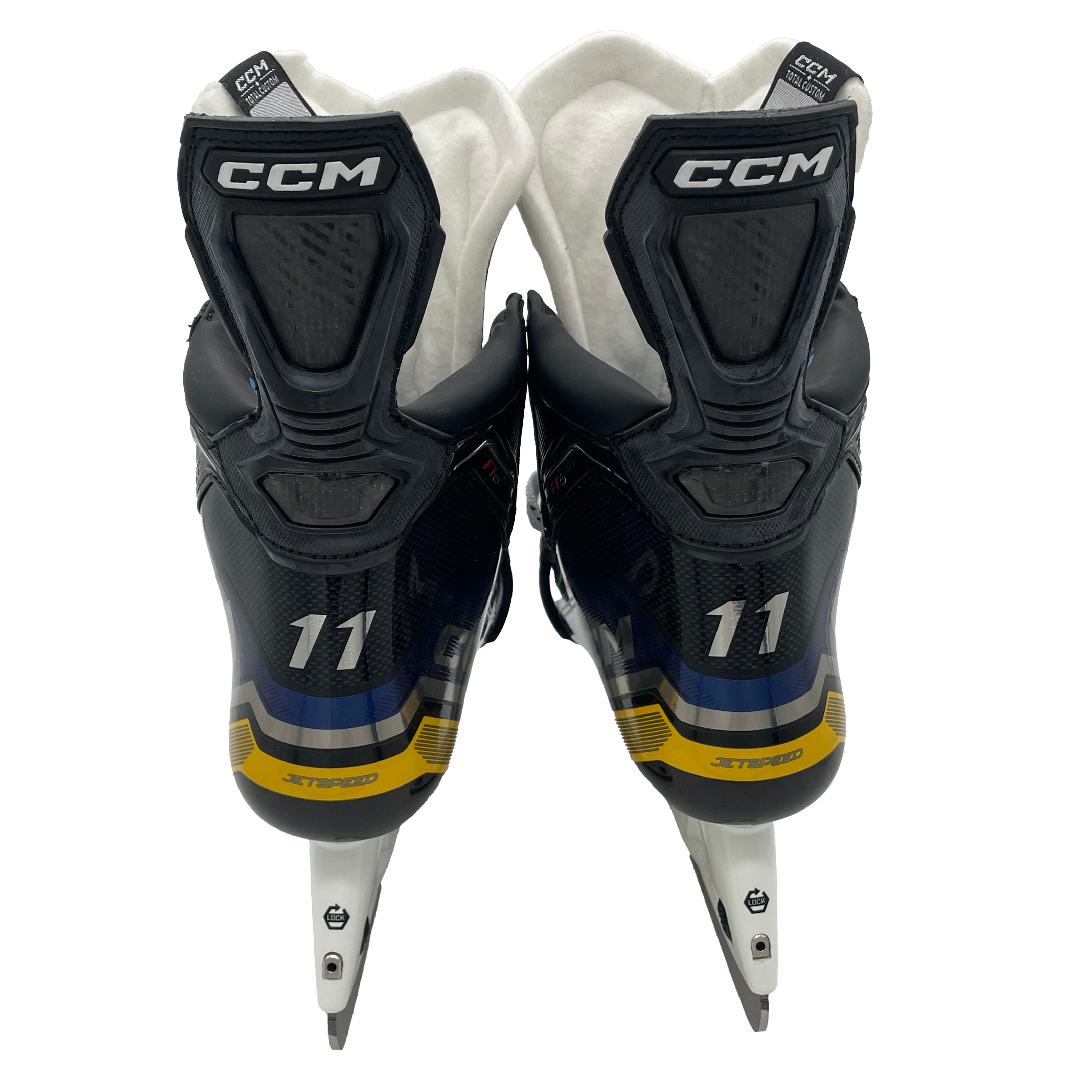 CCM Jetspeed FT6 Pro – Patins de hockey Pro Stock – Taille 4R